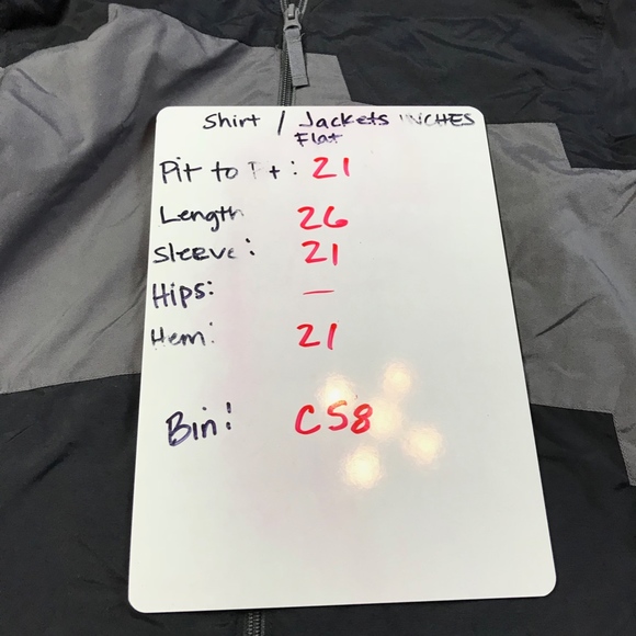 Columbia Wind Breaker Rain Jacket Coat Size 18/20 - Picture 8 of 8